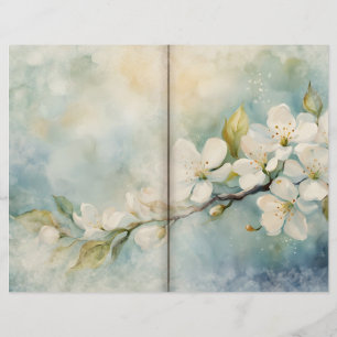 Apple Blossom Junk Journal-Seite