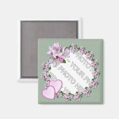 APPLE BLOSSOM ~ Magnet (Vorderseite/Rückseite)