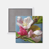 Apple Blossom Magnet (Vorderseite/Rückseite)