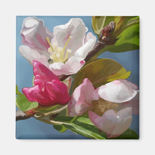 Apple Blossom Magnet (Vorne)