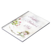 Apple Blossom Muttertag Notizblock (Linke Seite)