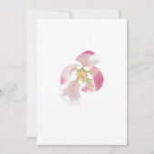 Apple Blossom Opening Feiertagskarte (Vorderseite)