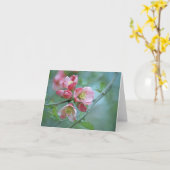 Apple Blossom #P0356 Karte (Gelbe Blume)