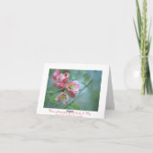 Apple Blossom #P0356 Karte (Rückseite)