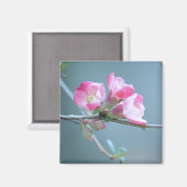 Apple Blossom #P0358 Magnet (Vorderseite/Rückseite)