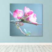 Apple Blossom #P0358 Wrapped Canvas Leinwanddruck (Insitu (Holzboden))