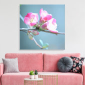 Apple Blossom #P0358 Wrapped Canvas Leinwanddruck (Insitu (Wohnzimmer))