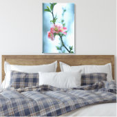 Apple Blossom #P0365 Leinwand (Insitu (Schlafzimmer))