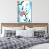 Apple Blossom #P0365 Leinwand (Insitu (Schlafzimmer))