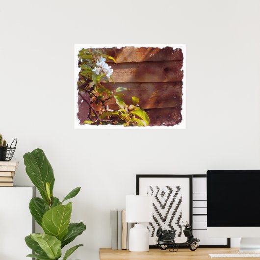 Apple Blossom Poster (Heimbüro)