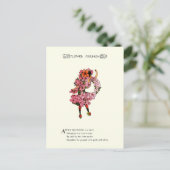 Apple Blossom Postkarte (Stehend Vorderseite)