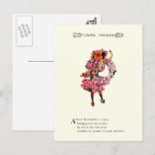 Apple Blossom Postkarte (Vorne/Hinten)
