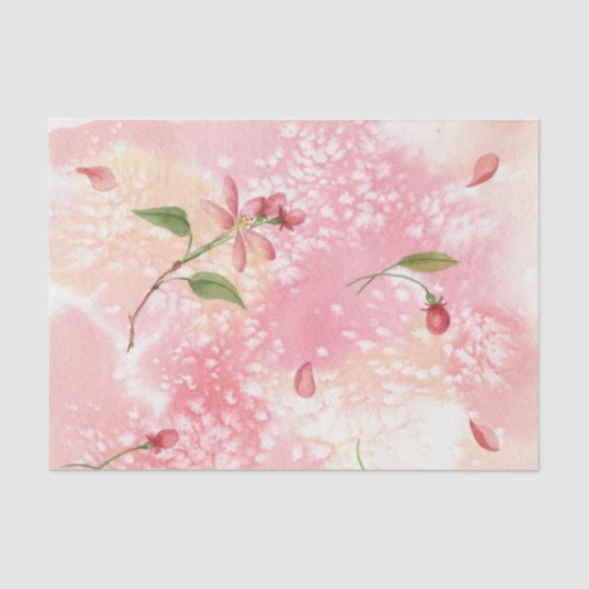 Apple Blossom Seidenpapier (Vorderseite)