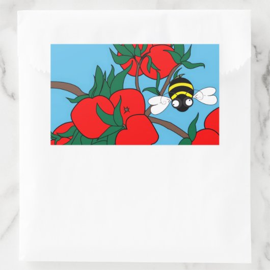 Apple Blossom Sticker (Tasche)