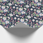 Apple Blossom (Tangaroa) Geschenkpapier (Ecke)