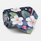 Apple Blossom (Tangaroa) Krawatte (Gerollt)