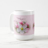 Apple Blossom Time - Joyous Oaster Kaffeetasse (Vorderseite Links)