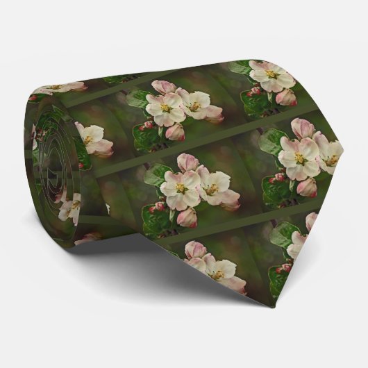 Apple Blossom Time Krawatte (Gerollt)