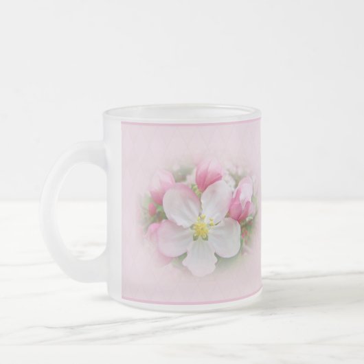 Apple Blossom Time Mattglastasse (Links)