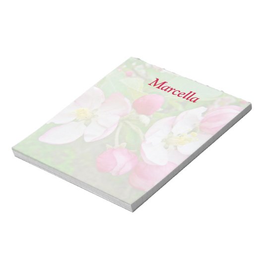 Apple Blossom Time Notizblock (Rotiert)