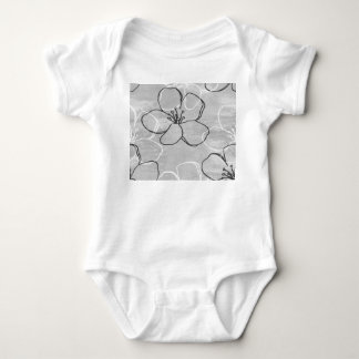 Apple Blossom Traum: Abstrakte Ornamente Baby Strampler