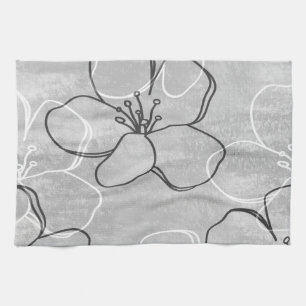 Apple Blossom Traum: Abstrakte Ornamente Geschirrtuch