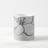 Apple Blossom Traum: Abstrakte Ornamente Kaffeetasse (Mittel)