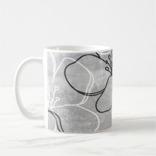 Apple Blossom Traum: Abstrakte Ornamente Kaffeetasse
