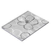 Apple Blossom Traum: Abstrakte Ornamente Notizblock (Linke Seite)