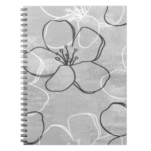 Apple Blossom Traum: Abstrakte Ornamente Notizblock