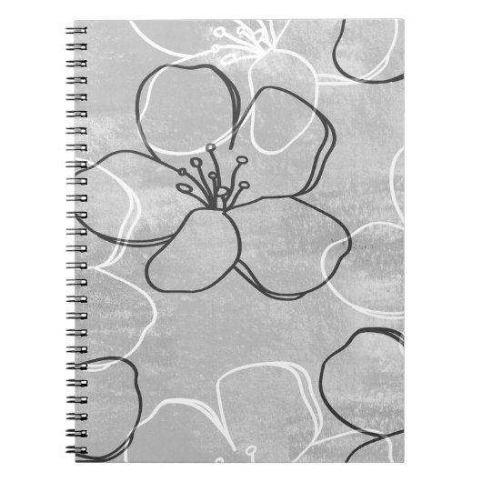 Apple Blossom Traum: Abstrakte Ornamente Notizblock (Vorderseite)