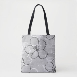 Apple Blossom Traum: Abstrakte Ornamente Tasche