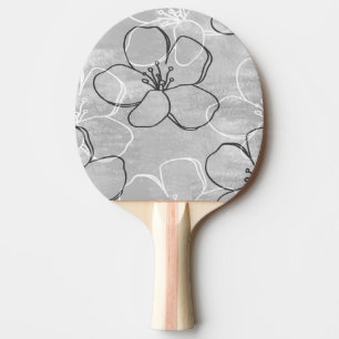Apple Blossom Traum: Abstrakte Ornamente Tischtennis Schläger
