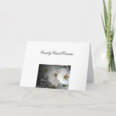 Apple Blossom Trauzeugin Request Card Einladung (Rückseite)