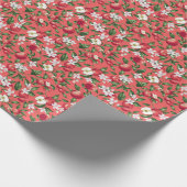 Apple Blossom Wrapping Paper Geschenkpapier (Ecke)