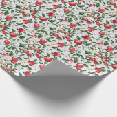 Apple Blossom Wrapping Paper Geschenkpapier (Ecke)