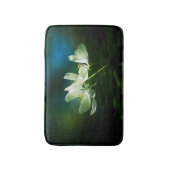 Apple Blossom - zwei Blume Badematte (Vorderseite Vertikal)