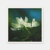 Apple Blossom - zwei Blume Serviette (Vorderseite)