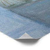 Apple Blossom Zweigstellen in Jar Art Print Poster (Ecke)