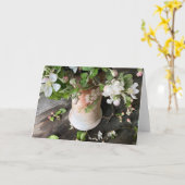 Apple blossoms 5 x 7 card karte (Gelbe Blume)