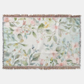 Apple blossoms inspired decke (Vorderseite)