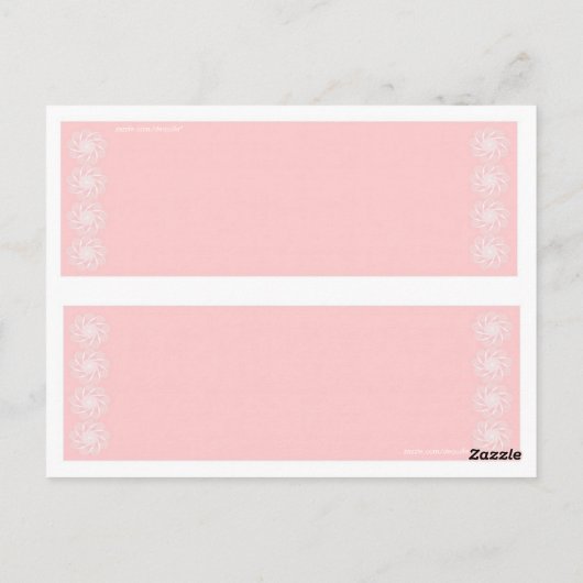 APPLE BLOSSOMS LESEZEICHEN POSTKARTE (Rückseite)