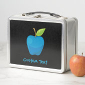 Apple Blue Metal Lunch Box (Beispiel)