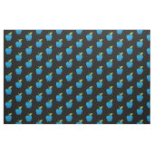 Apple Blue Pattern Stoff (Fat Quarter (45,7 x 55,9 cm))