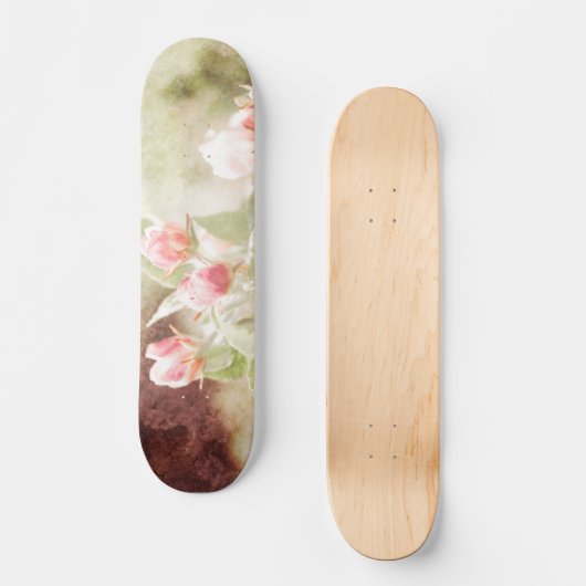 Apple blühen skateboard (Vorderseite)