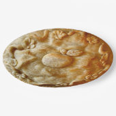 Apple blühen Torte Pappteller (Schrägansicht)