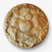 Apple blühen Torte Pappteller (Vorderseite)