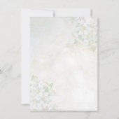 Apple blühen und Einladung Biene Bonbon-16 (Rückseite)