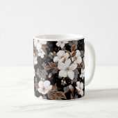 Apple-Blume Kaffeetasse (VorderseiteRechts)
