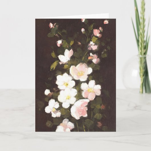 Apple-Blume Karte (Vorderseite)